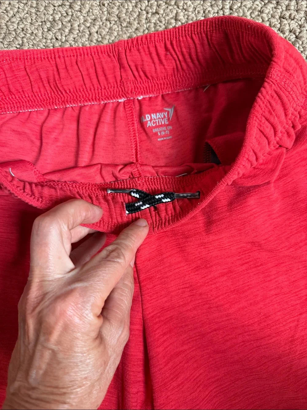 Old Navy Active Bright Red Performance Shorts